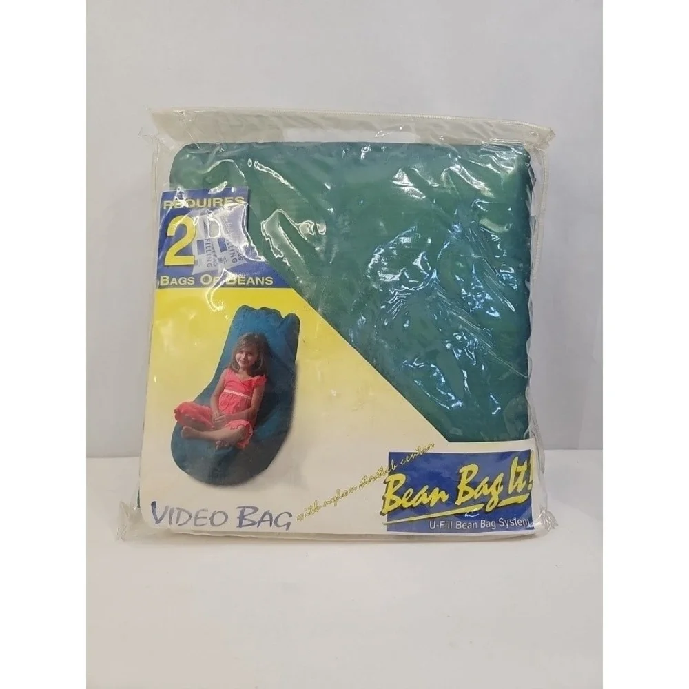 Bean Bag It Video Bag Chair U-Fill Bean Bag System Teal